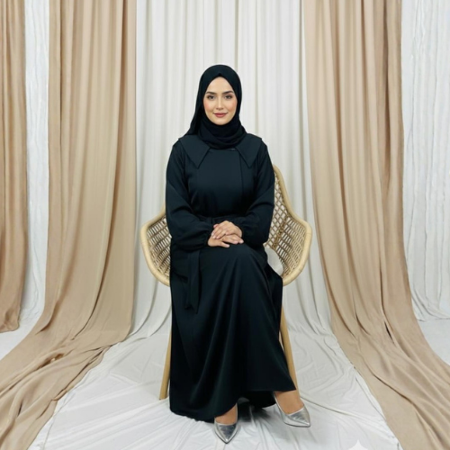 The Cape Collar Abaya
